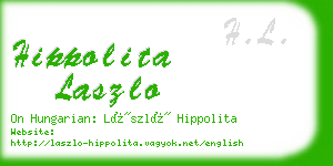 hippolita laszlo business card